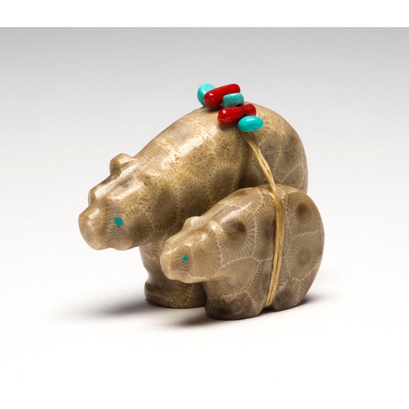 Fossilized Coral Medicine Bears
