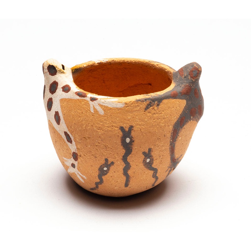 Frogs & Tadpoles Tiny Pottery Bowl
