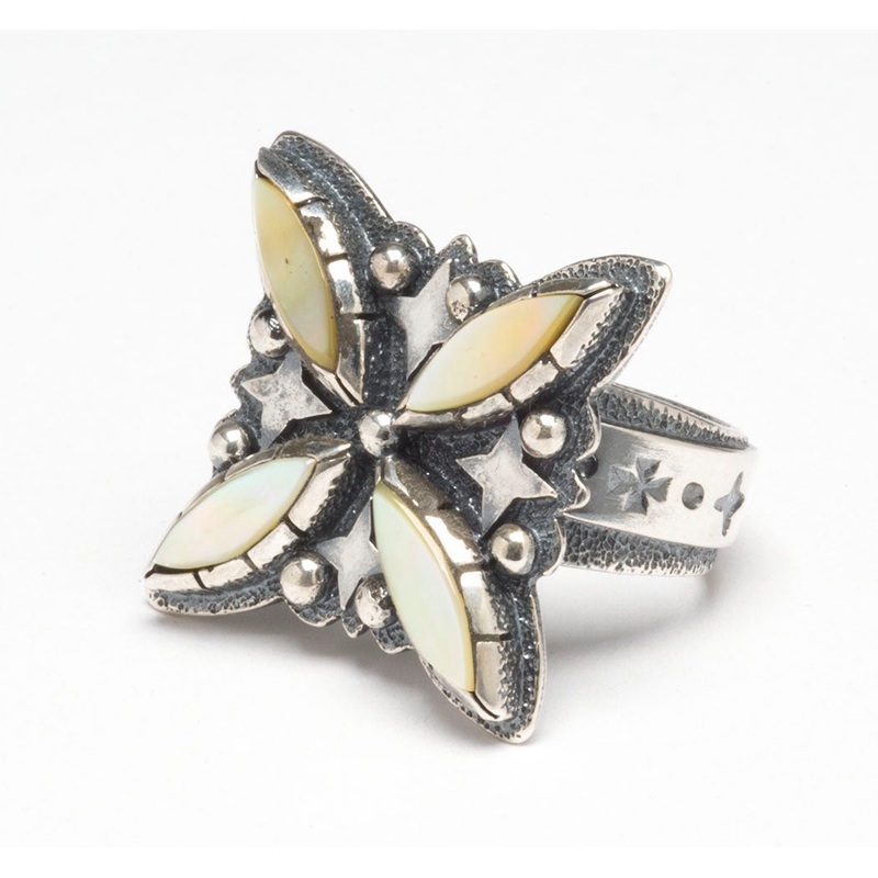 Golden Petals Ring