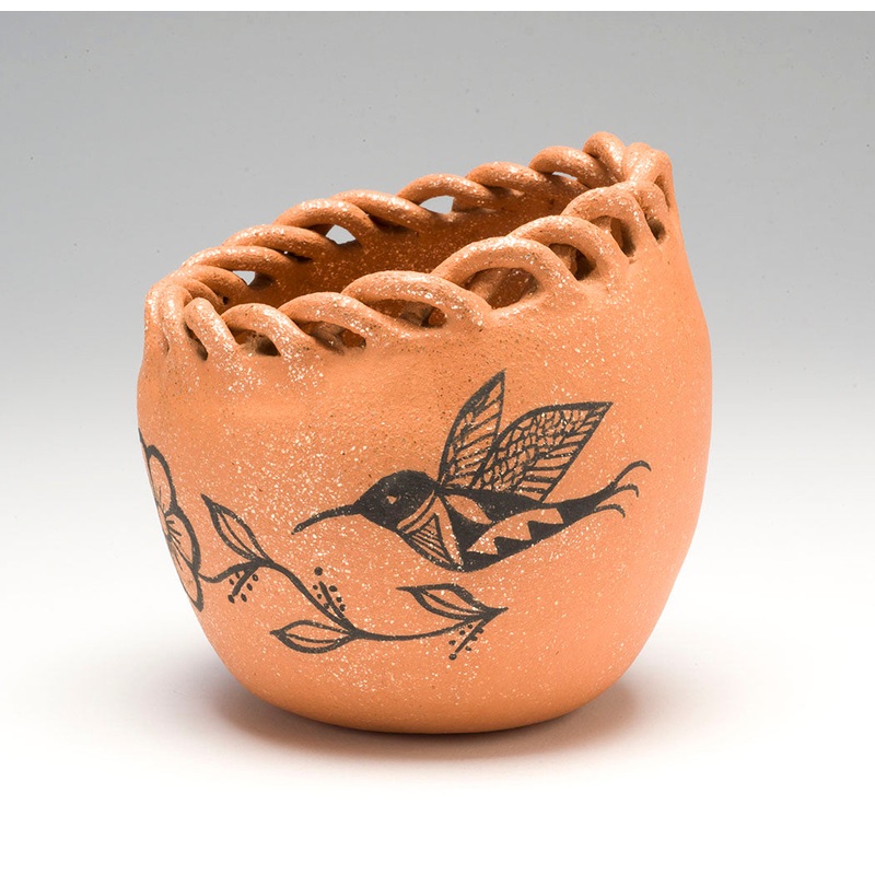 Hummingbird Micaceous Pottery