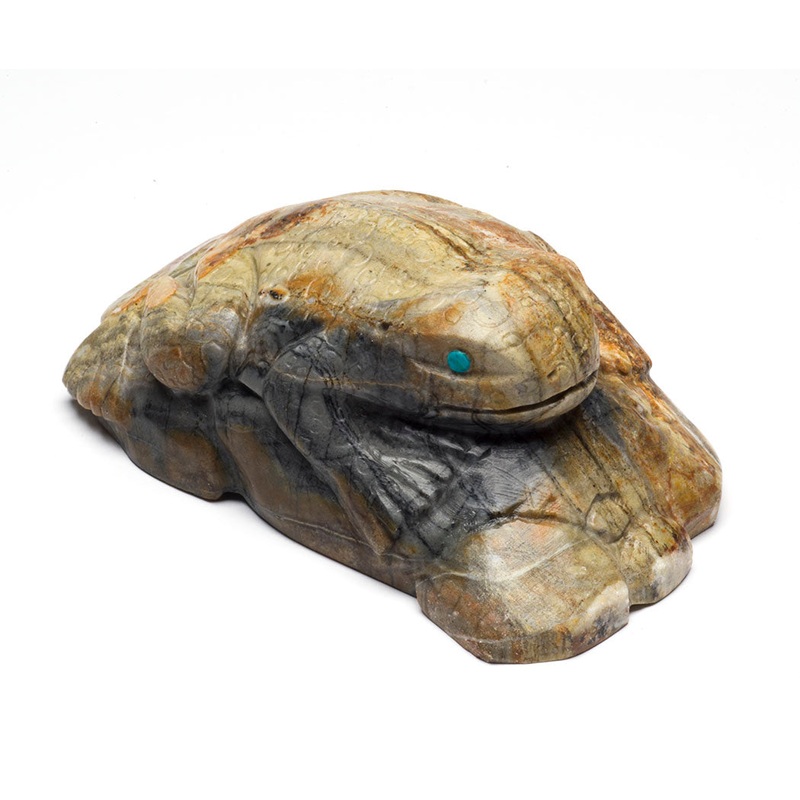 Lounging Frog|Frog|Picasso Marble