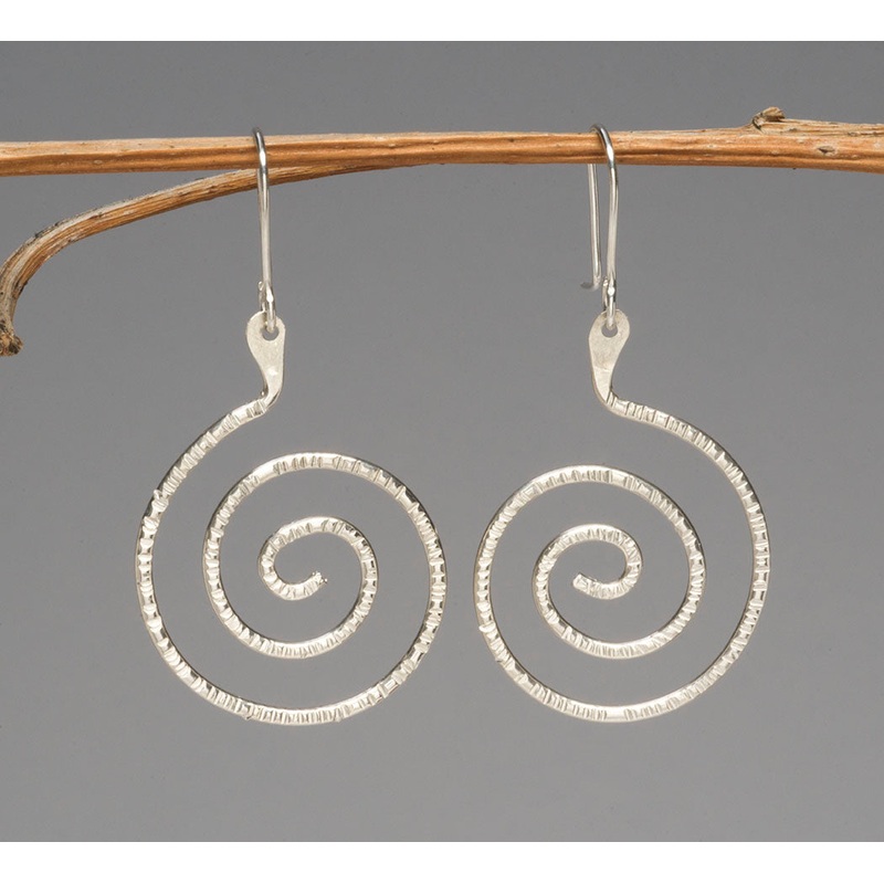 Spiral Dangle Earrings