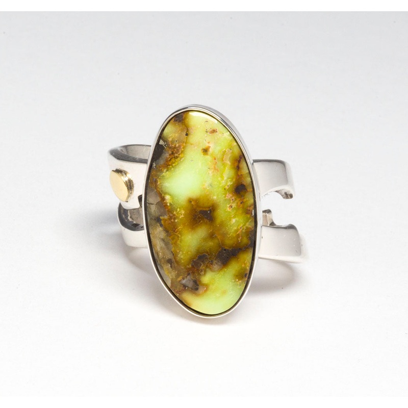 Visionary Gaspeite Ring