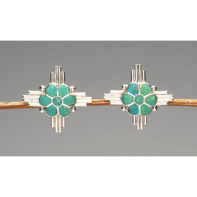 Zia Flower Earrings