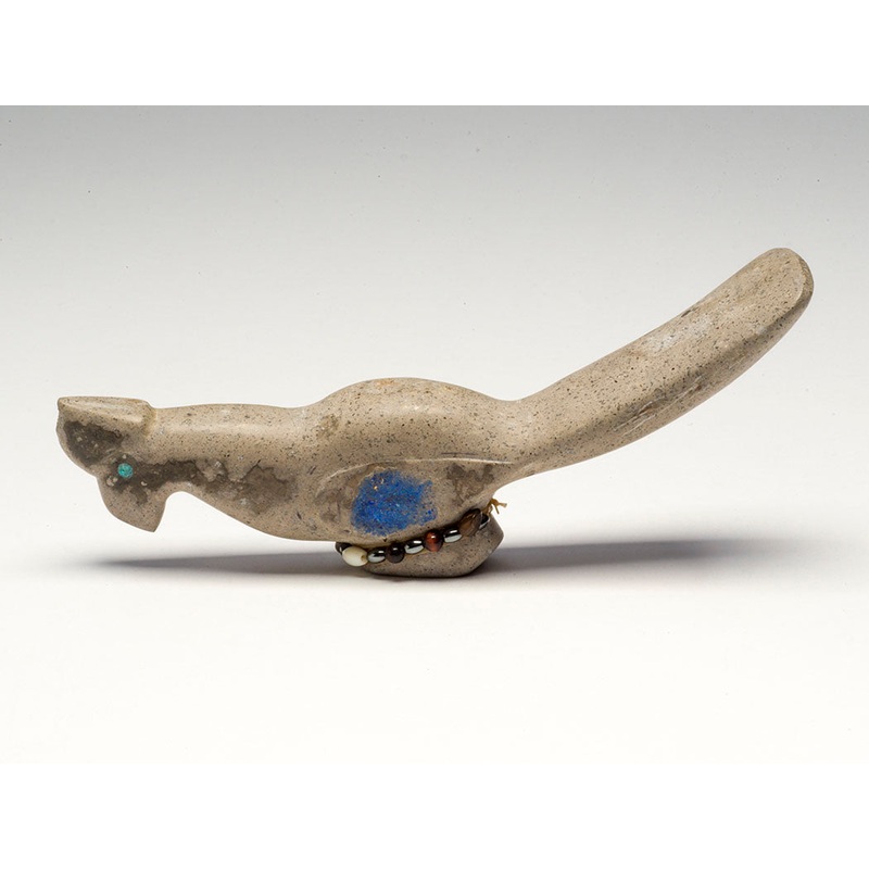 Zuni Ojo Azurite Roadrunner|Roadrunner|Zuni Ojo Azurite