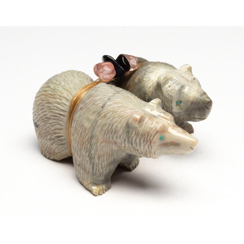 Benevolent Bear Pair|Bear|Picasso Marble