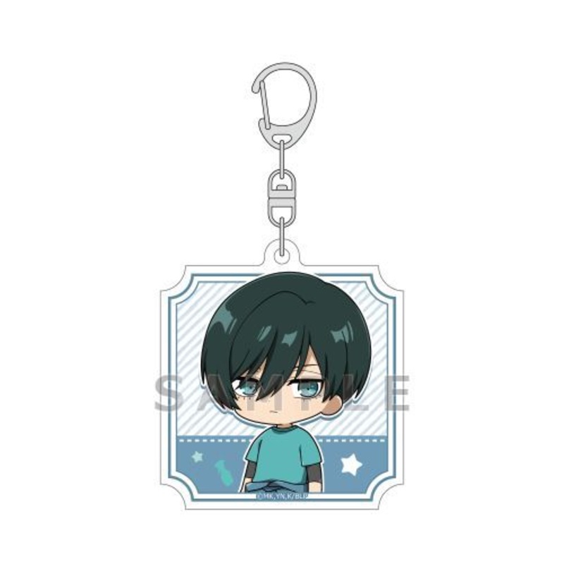 [Blue Lock] American Style Acrylic Keychain – Rin Itoshi