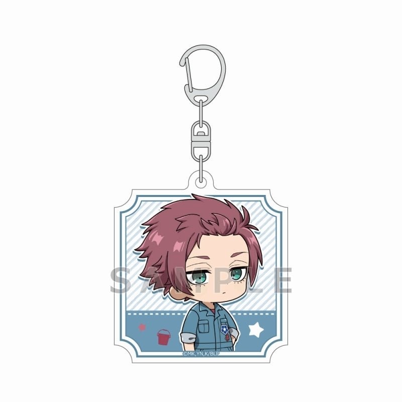 [Blue Lock] American Style Acrylic Keychain – Sae Itoshi