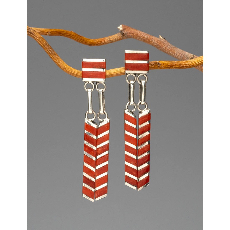 Fit For A Queen Coral Earrings