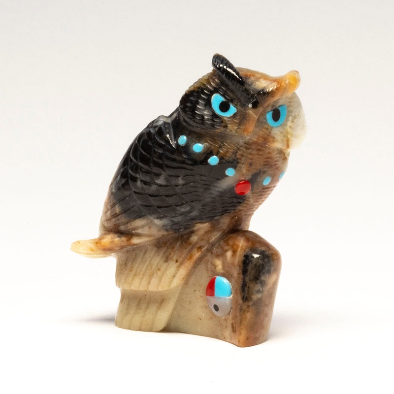 Guardian Owl|Owl|Picasso Marble