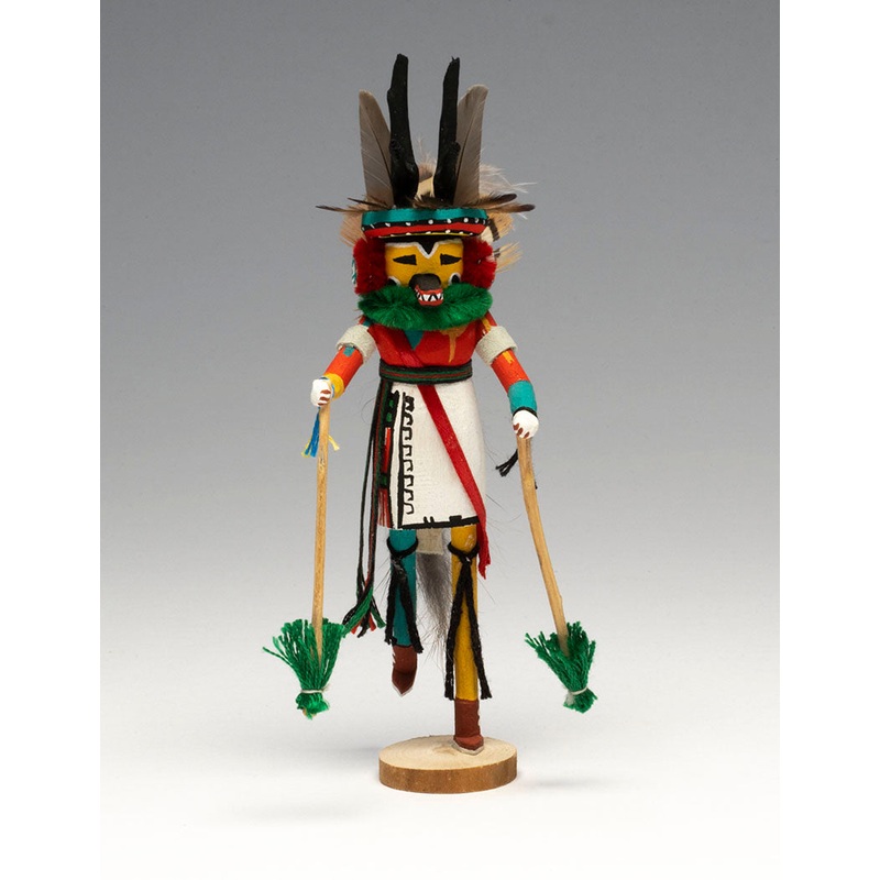 Hopi Antelope Katsina Doll|Hopi Antelope Katsina Doll|Cottonwood