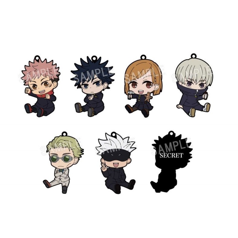 [Jujutsu Kaisen] Blind Box Rubber Petanko Rubber Strap Collection Random 1