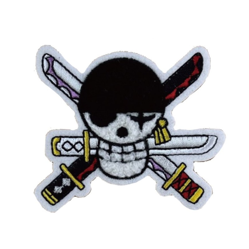 [One Piece] Official Toei Sagara Embroidery Sticker – Roronoa Zoro