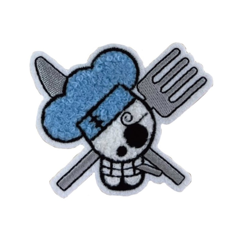 [One Piece] Official Toei Sagara Embroidery Sticker – Sanji