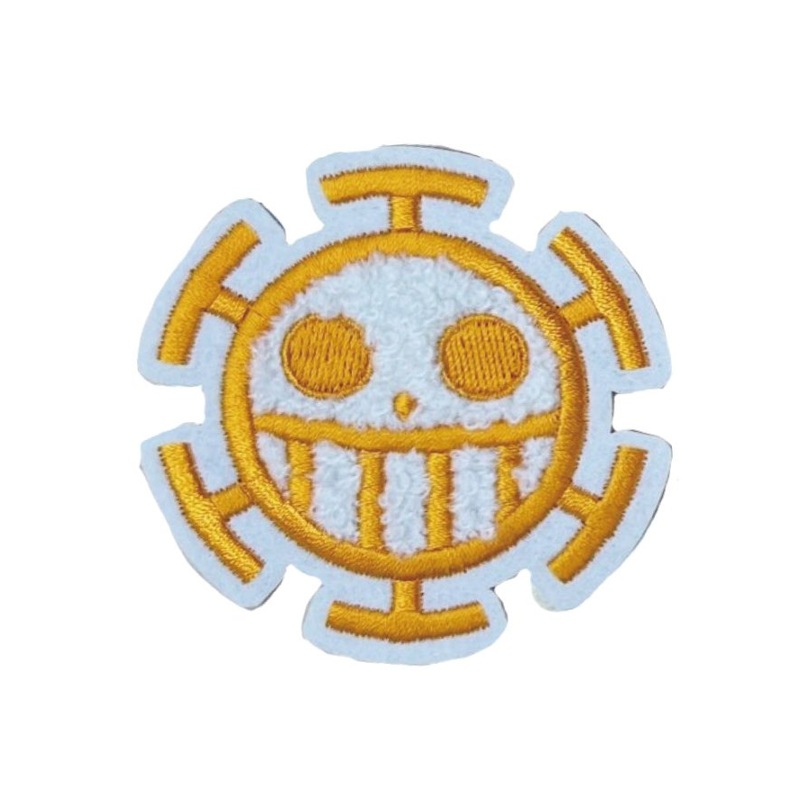 [One Piece] Official Toei Sagara Embroidery Sticker – Trafalgar Law