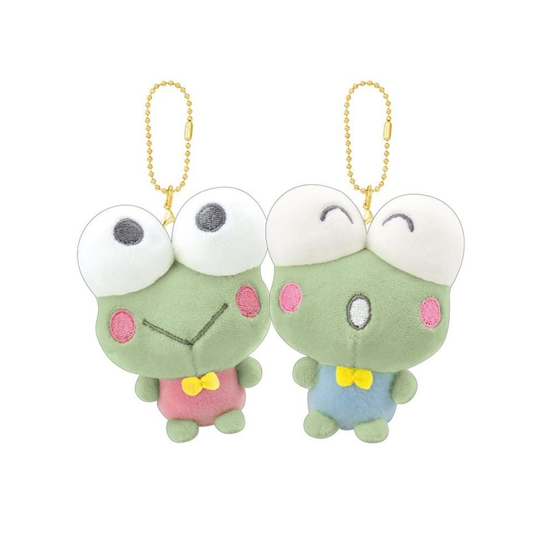 [Sanrio] Nikonui Keychain- Kero Kero Keroppi & Koroppi