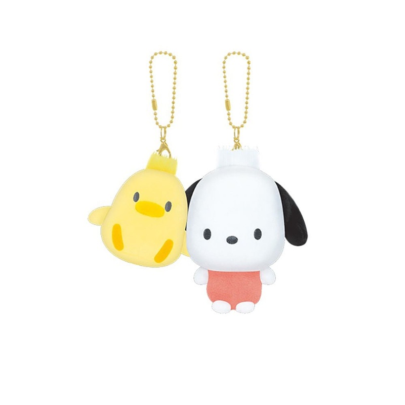 [Sanrio] Nikonui Keychain- Pochacco & Piyo