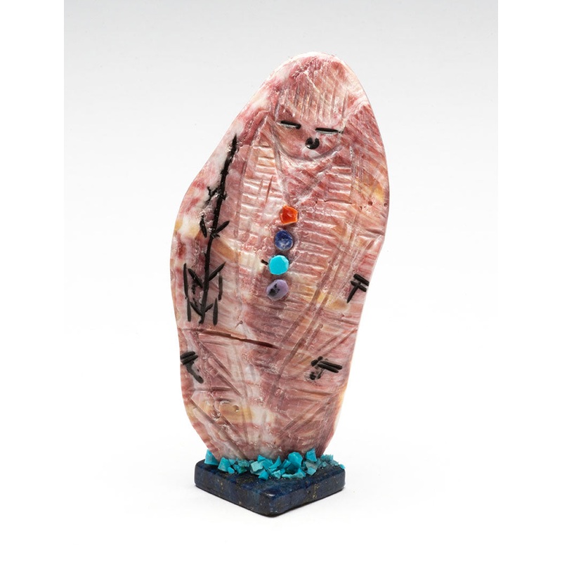 Spiny Oyster Shell Reversible Corn Maidens
