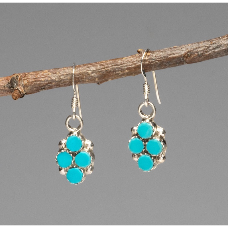 Spirit-Brightening Kingman Turquoise Earrings