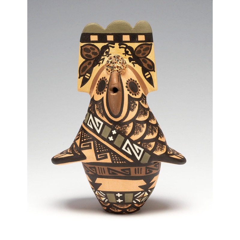 Tablita Pottery Owl|Owl|Clay|Owl|Clay