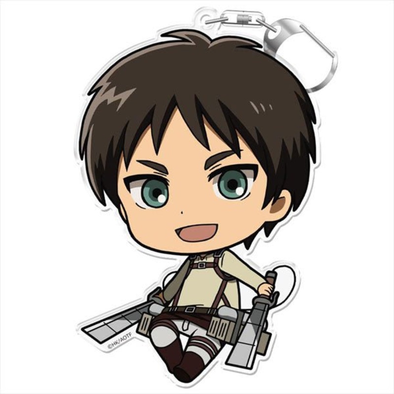 [Attack on Titan] Big Acrylic Keychain Vol. 2- Eren Jaegar (Version B)