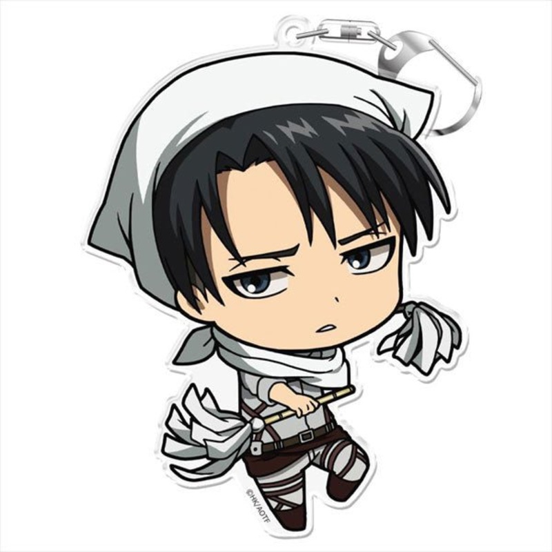 [Attack on Titan] Big Acrylic Keychain Vol. 2- Levi Ackerman (Version B)