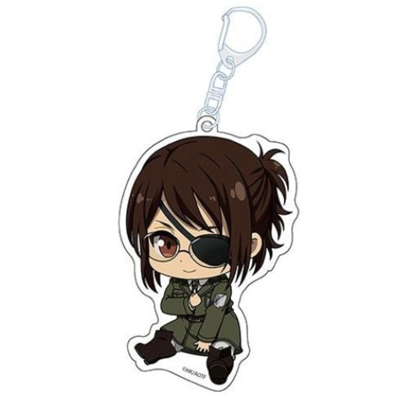 [Attack on Titan] The Final Season Petanko Acrylic Key Ring Vol.1 – Hange Zoe