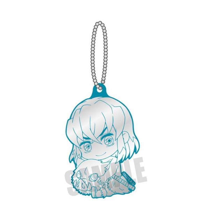 [Demon Slayer]: Gyugyutto Reflector Key Ring- Inosuke Hashibira
