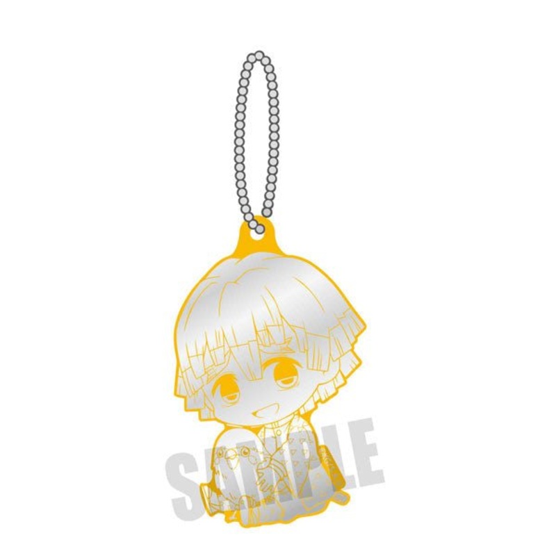 [Demon Slayer]: Gyugyutto Reflector Key Ring- Zenitsu Agatsuma
