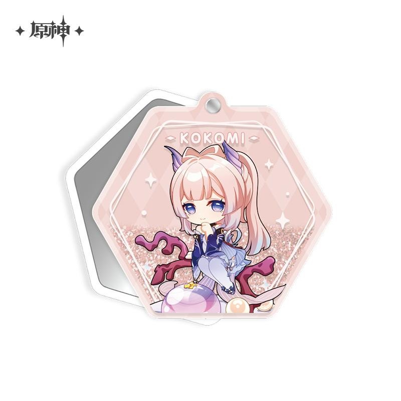 [Genshin Impact] Sweet Summer Series Liquid Glitter Hand Mirror Kokomi