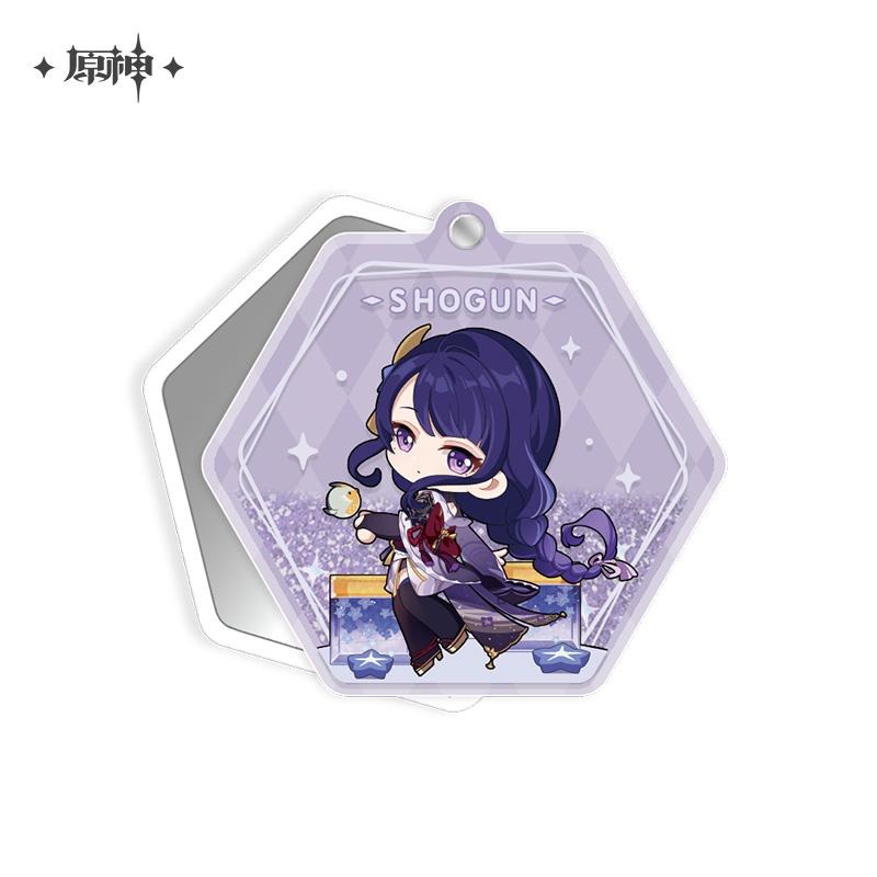[Genshin Impact] Sweet Summer Series Liquid Glitter Hand Mirror Shogun
