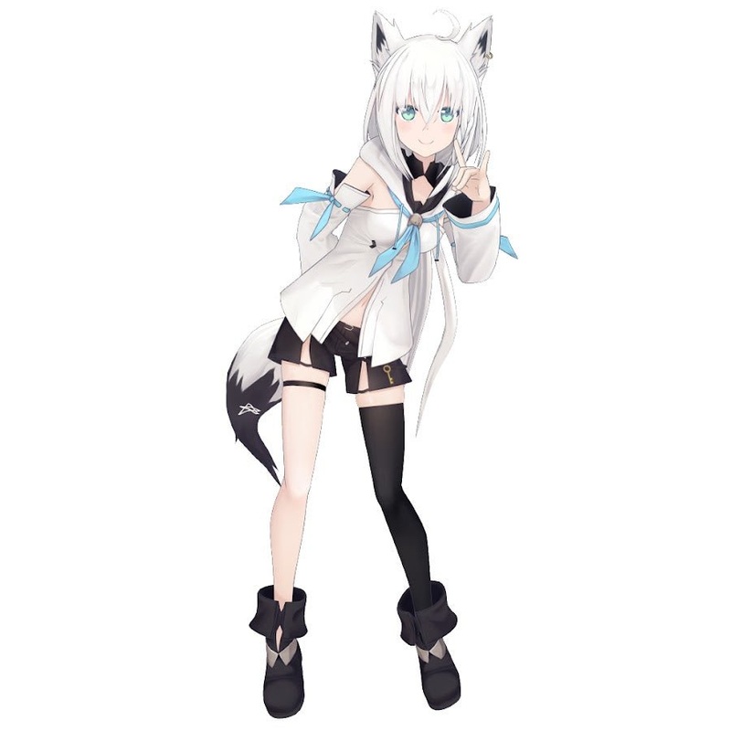 [Hololive] 9in Acrylic Stand- Shirakami Fubuki