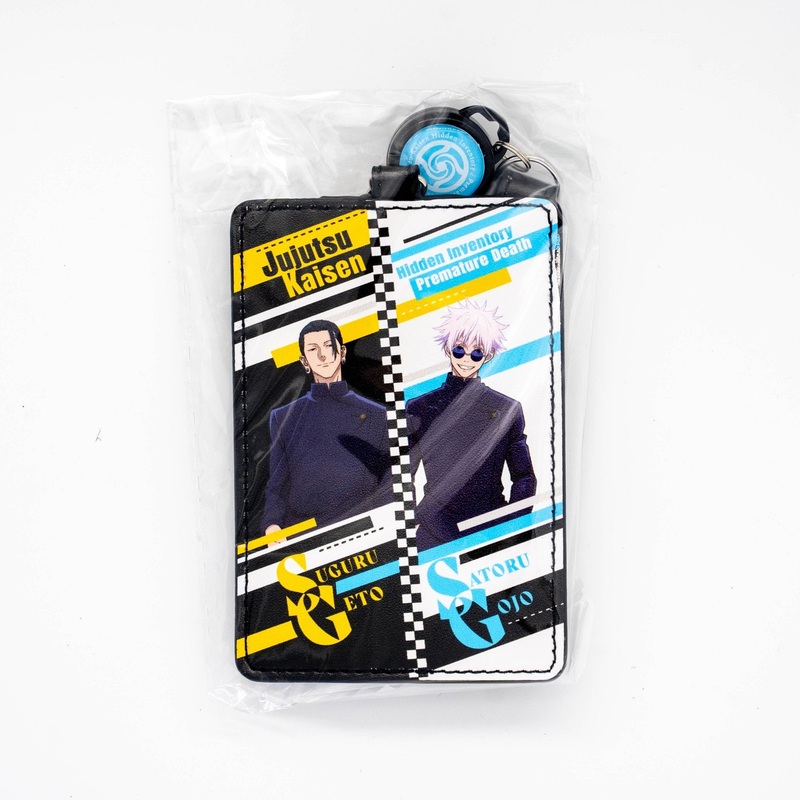 [Jujutsu Kaisen] Hidden Inventory/Premature Death Card Holder Badge Reel Jujutsu Kaisen’s Shibuya Incident Taiwan 2024 Pop Up – Satoru Gojo & Suguru Geto