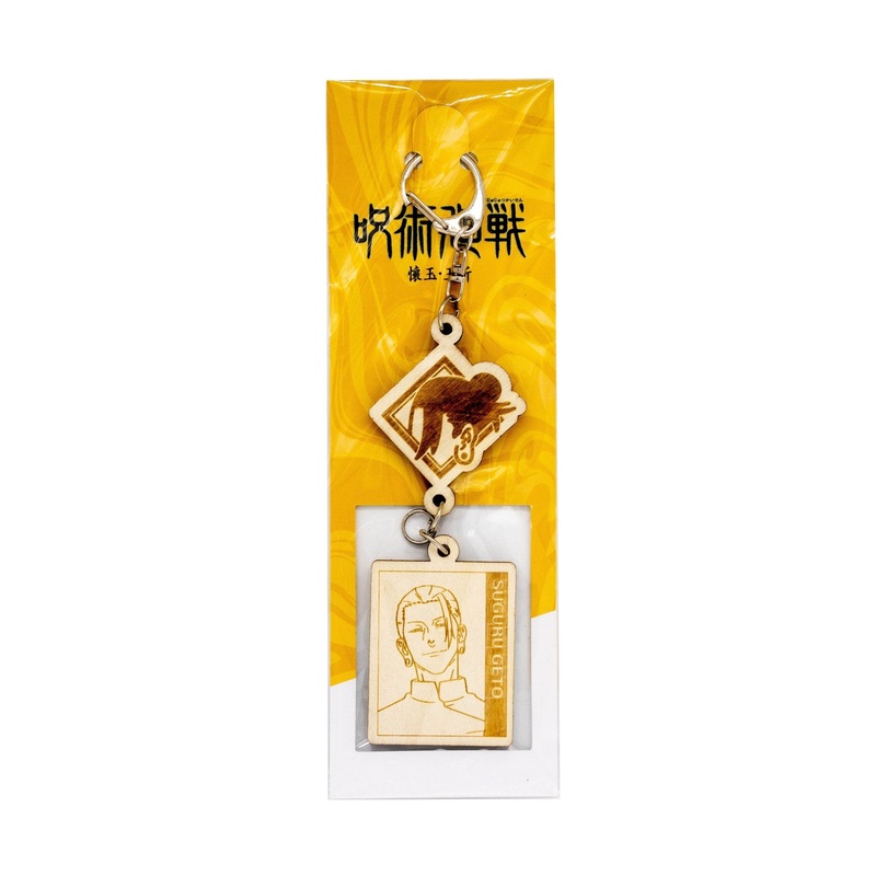 [Jujutsu Kaisen] Wooden Laser Etched Keychain Jujutsu Kaisen’s Shibuya Incident Taiwan 2024 Pop Up – Suguru Geto
