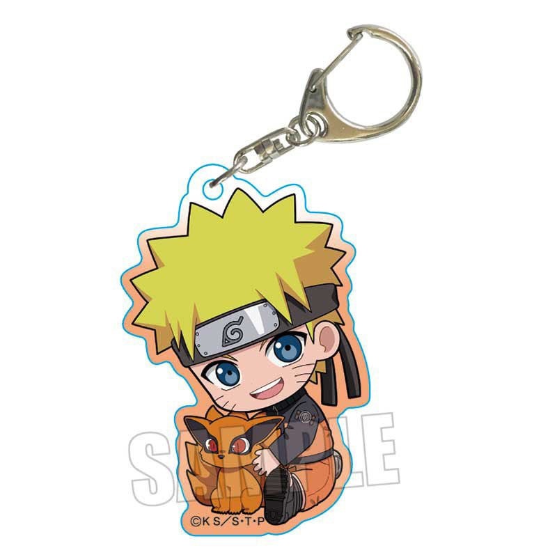 [Naruto] Gyugyutto Acrylic Key Chain Part.2 Naruto Shippuden- Naruto
