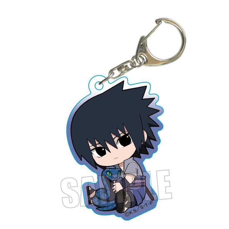 [Naruto] Gyugyutto Acrylic Key Chain Part.2 Naruto Shippuden- Sasuke
