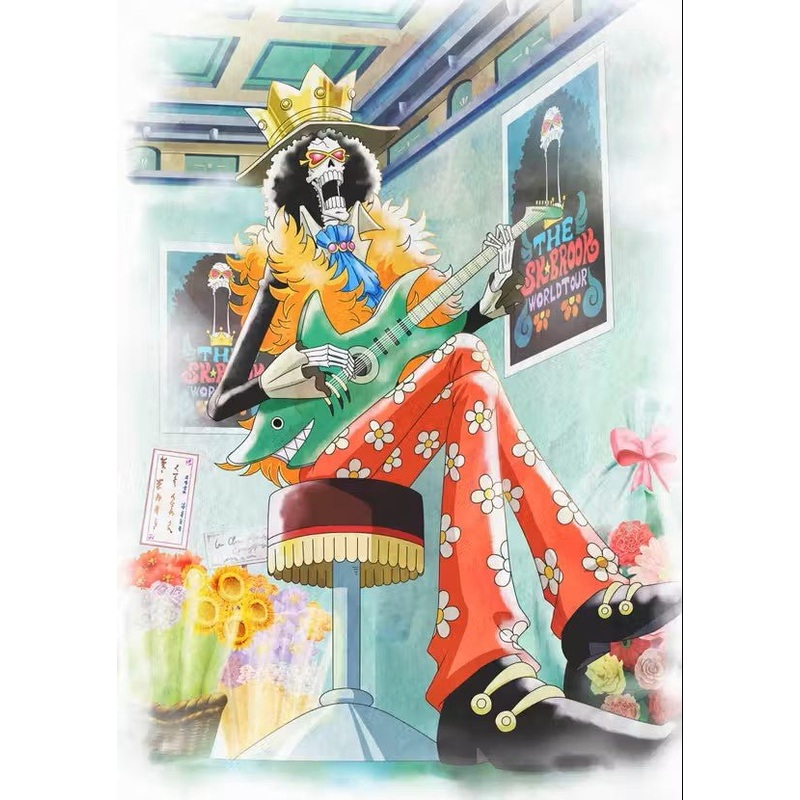 [One Piece] 25th Anniversary Mugiwara Store Postcard- Brook