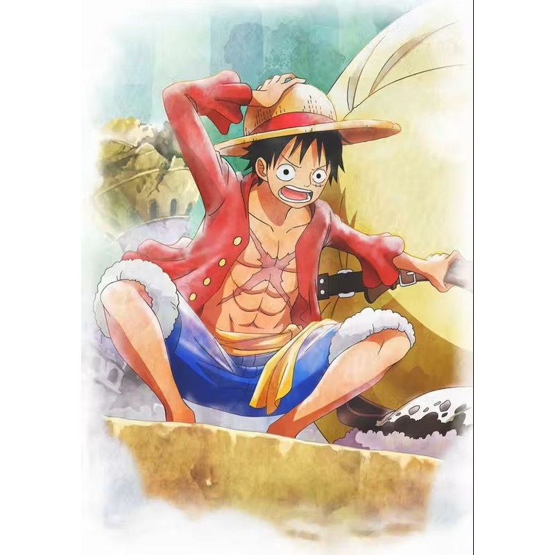 [One Piece] 25th Anniversary Mugiwara Store Postcard- Monkey D. Luffy