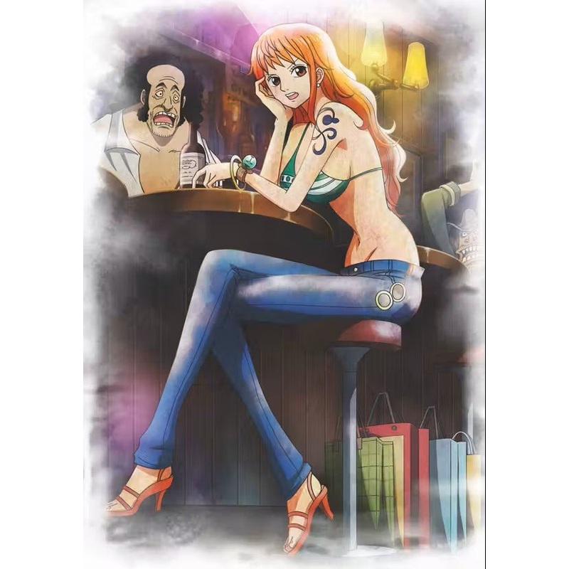 [One Piece] 25th Anniversary Mugiwara Store Postcard- Nami