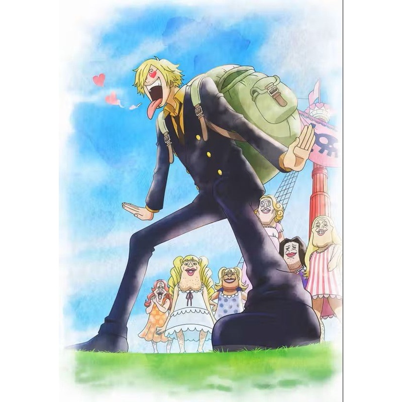 [One Piece] 25th Anniversary Mugiwara Store Postcard- Sanji