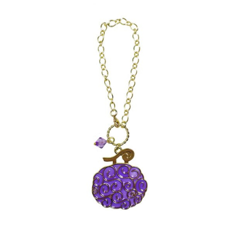 [One Piece] Stained Glass Style Devil Fruit Charm (Gum-Gum Fruit)