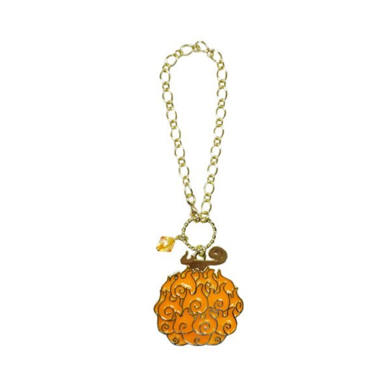 [One Piece] Stained Glass Style Devil Fruit Charm (Mera-Mera Fruit)
