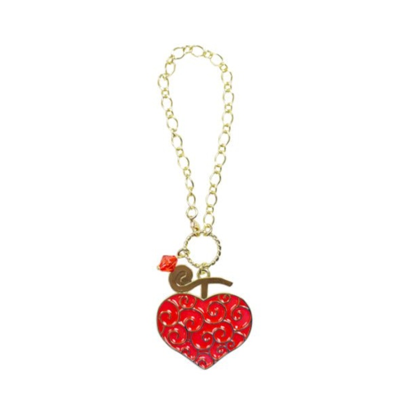[One Piece] Stained Glass Style Devil Fruit Charm (Ope-Ope Fruit)