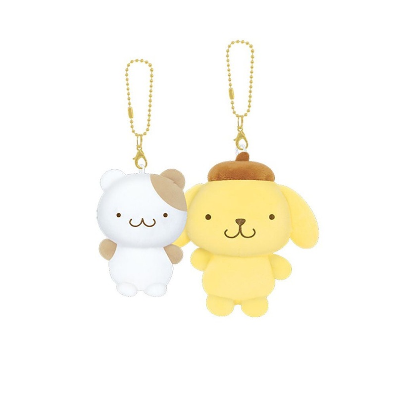 [Sanrio] Nikonui Keychain- Pompompurin & Muffin