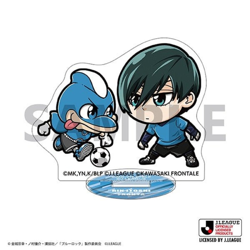 [Blue Lock] J League Mini Acrylic Stand- Rin Itoshi & Kawasaki Frontale