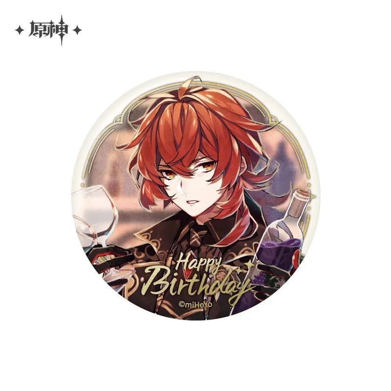 [Genshin Impact] Destined Day Series Badge – Diluc (2021 model)