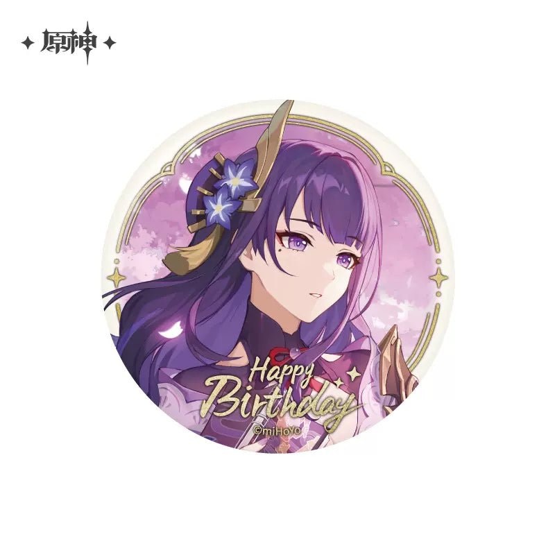 [Genshin Impact] Destined Day Series Badge – Raiden Shogun (2023 model)