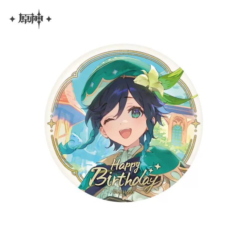 [Genshin Impact] Destined Day Series Badge – Venti (2023 model)