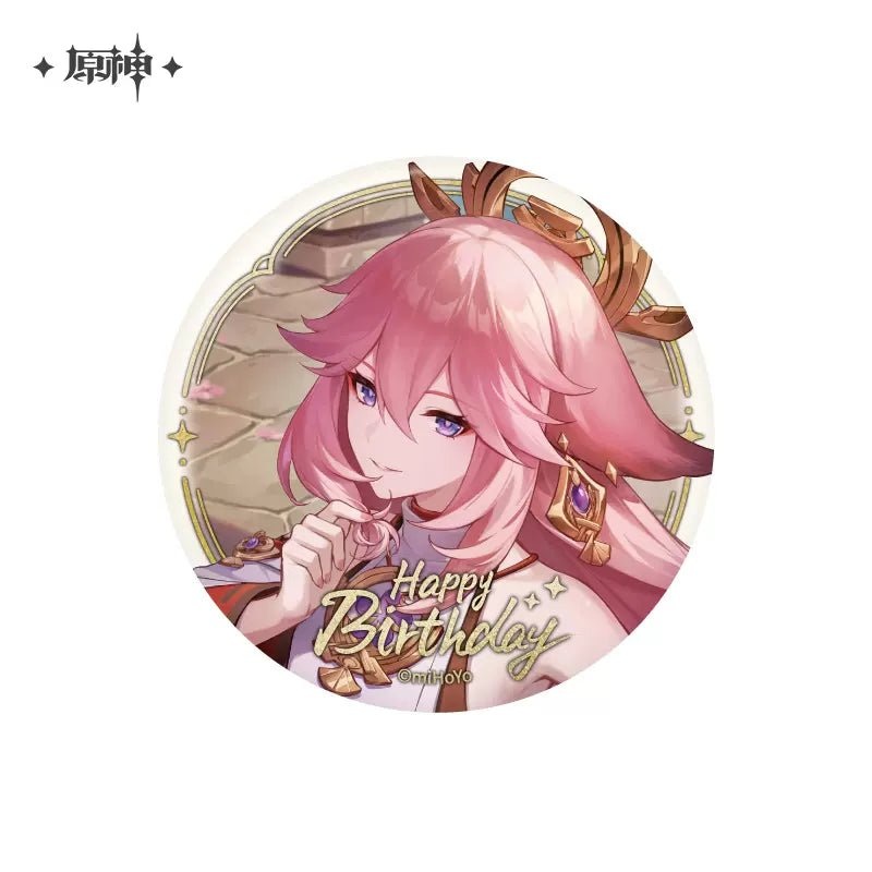 [Genshin Impact] Destined Day Series Badge – Yae Miko (2023 model)