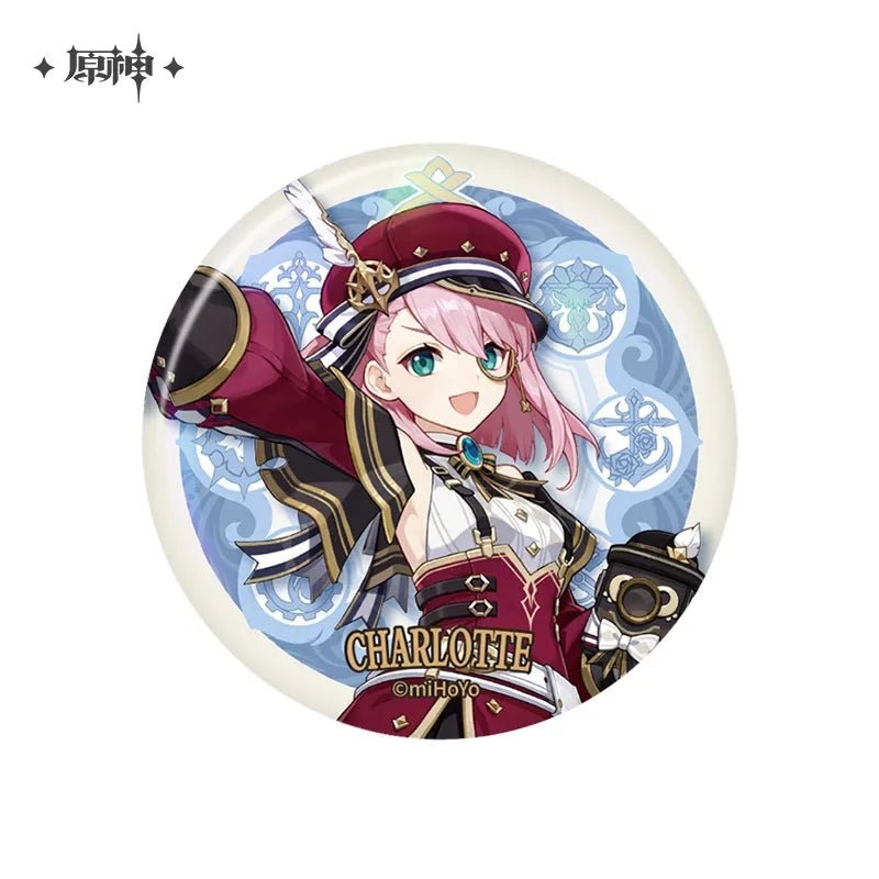 [Genshin Impact] Fontaine Theme Series Character Badge – Charlotte